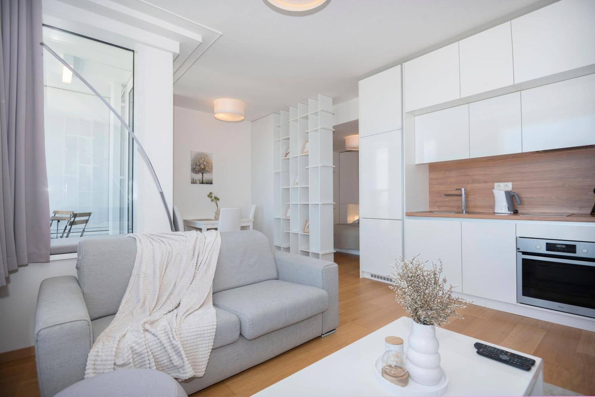 Luxury 1Bdrm On The 28Th Floor Leilighet Bratislava Eksteriør bilde